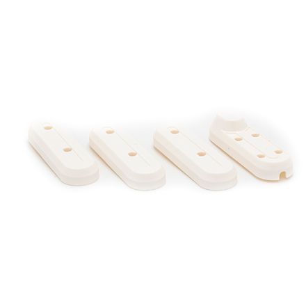 Front + Rear fork side cover Set - White