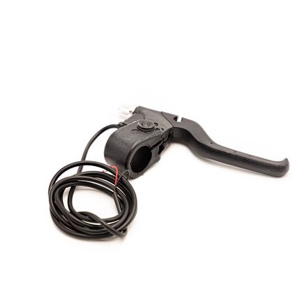 Brake lever with cable