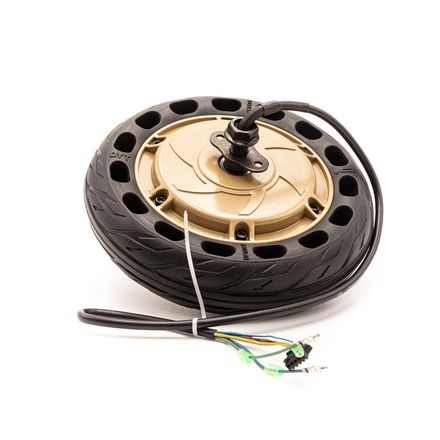 Gold front motor with tyre - Gold