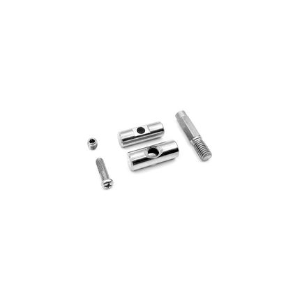 Internal parts of the quick release lever of the steering column