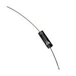 Base-fissaggio-lucchetto-con-vite-M4x12-e-lucchetto-a-combinazione-antifurto